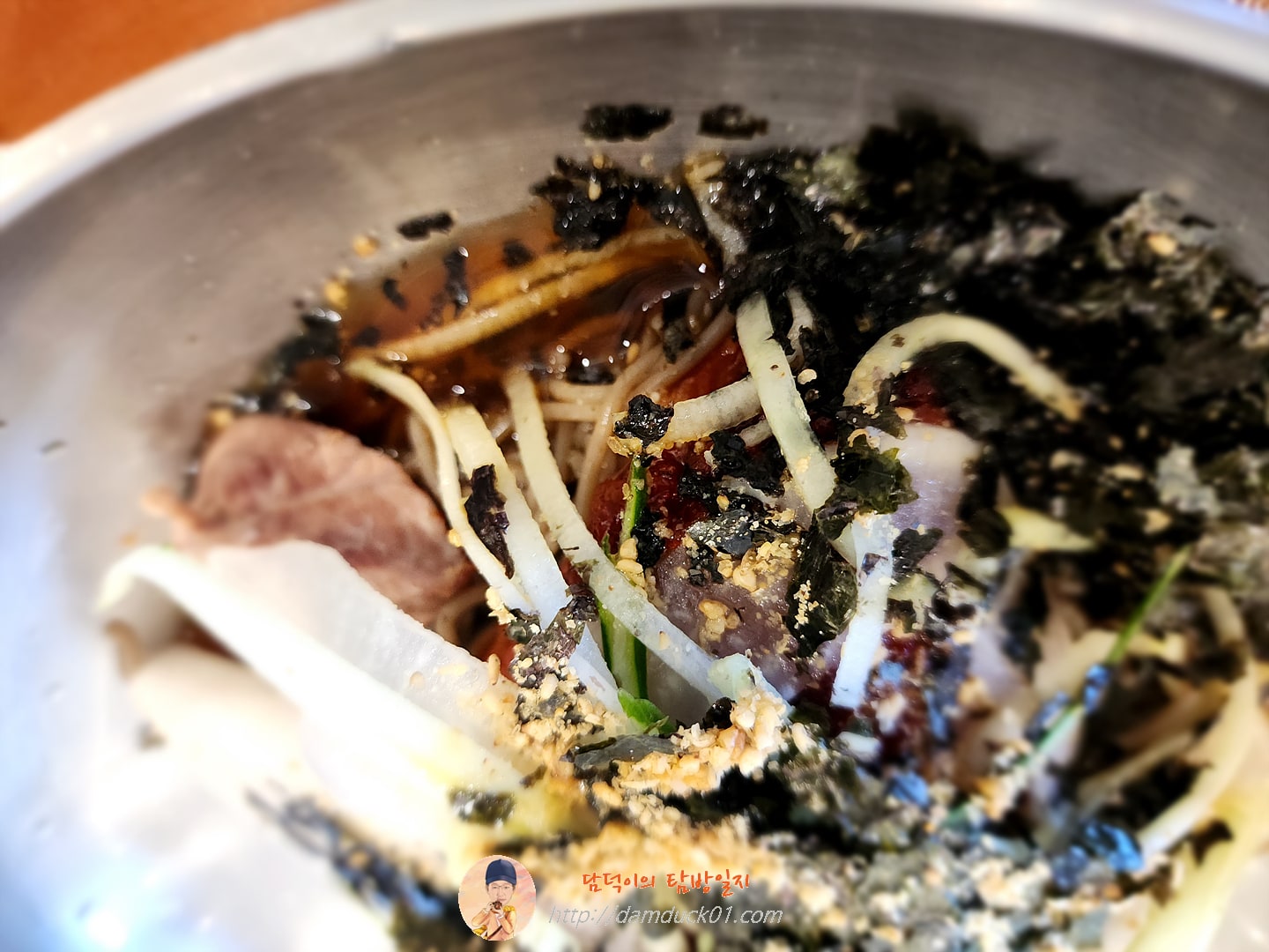 회 비빔 막국수