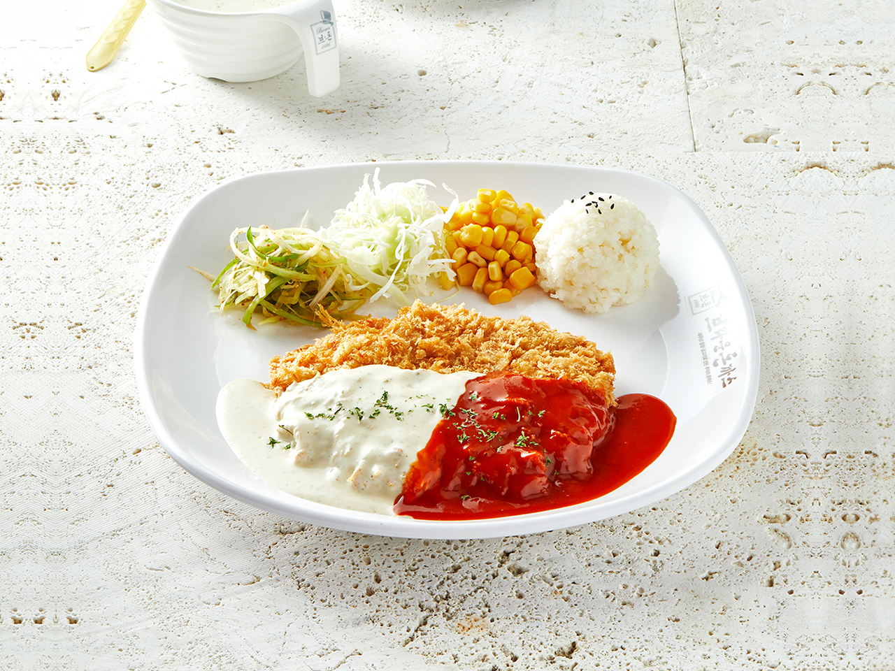 여의도 브라운돈까스 콤보돈까스