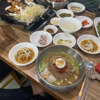 닭갈비 볶음밥 막국수