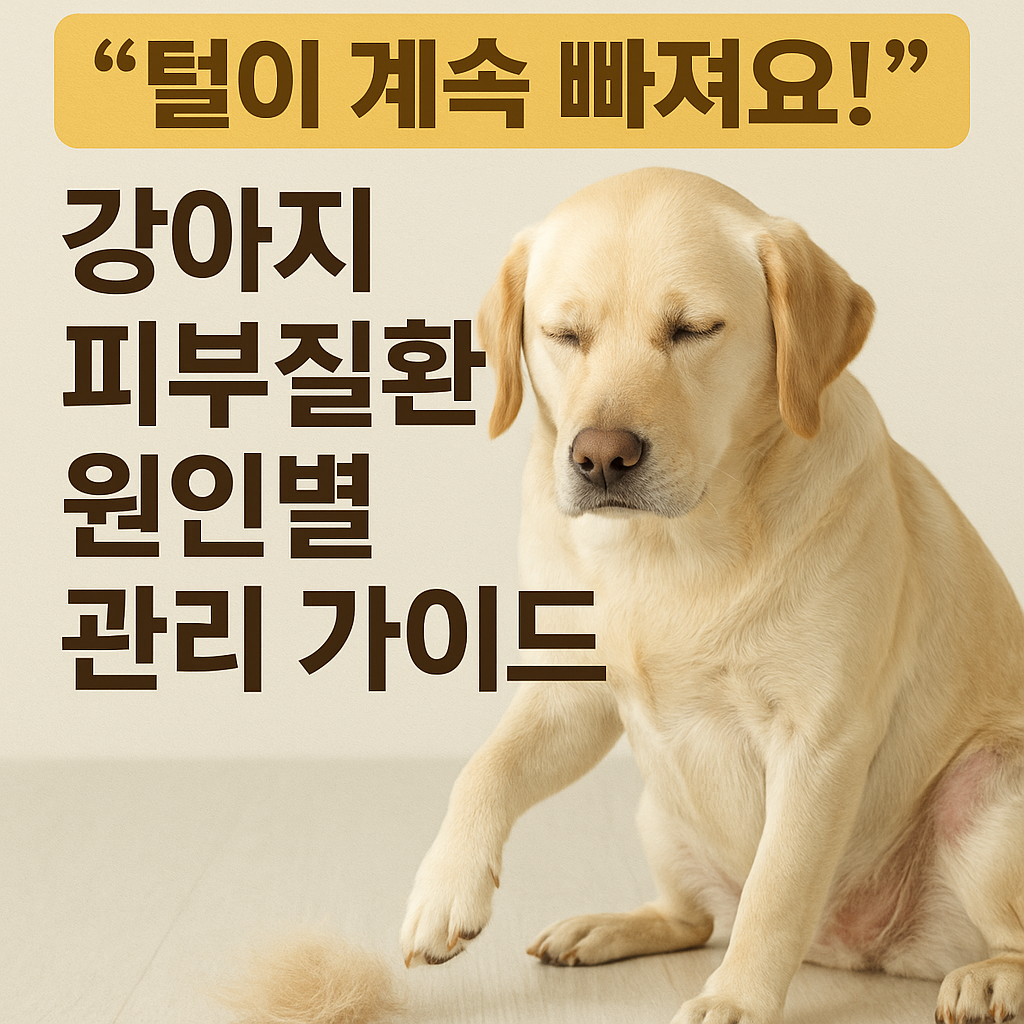 강아지 피부질환