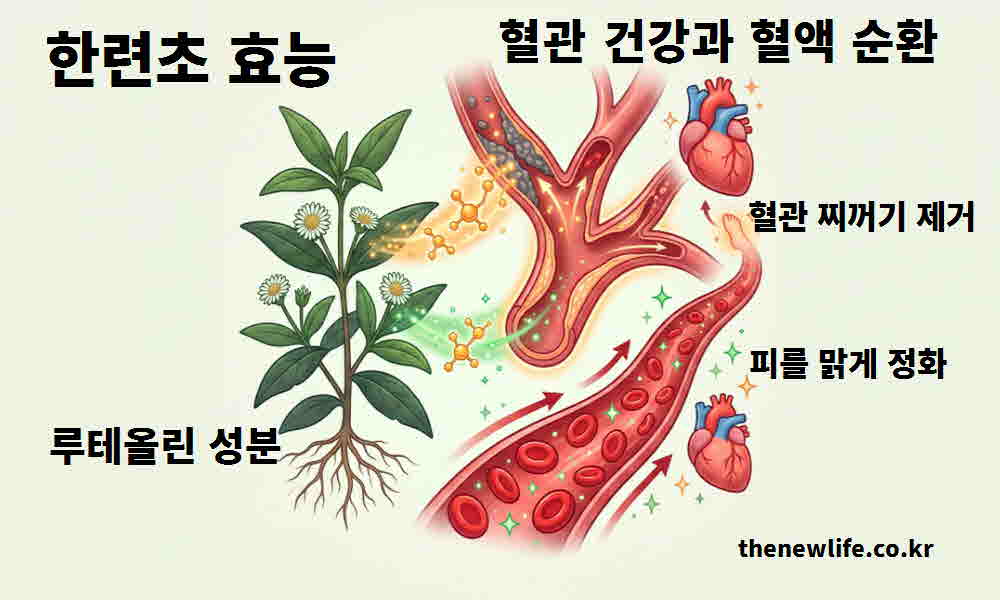 한련초 효능 혈관 건강 혈액 순환