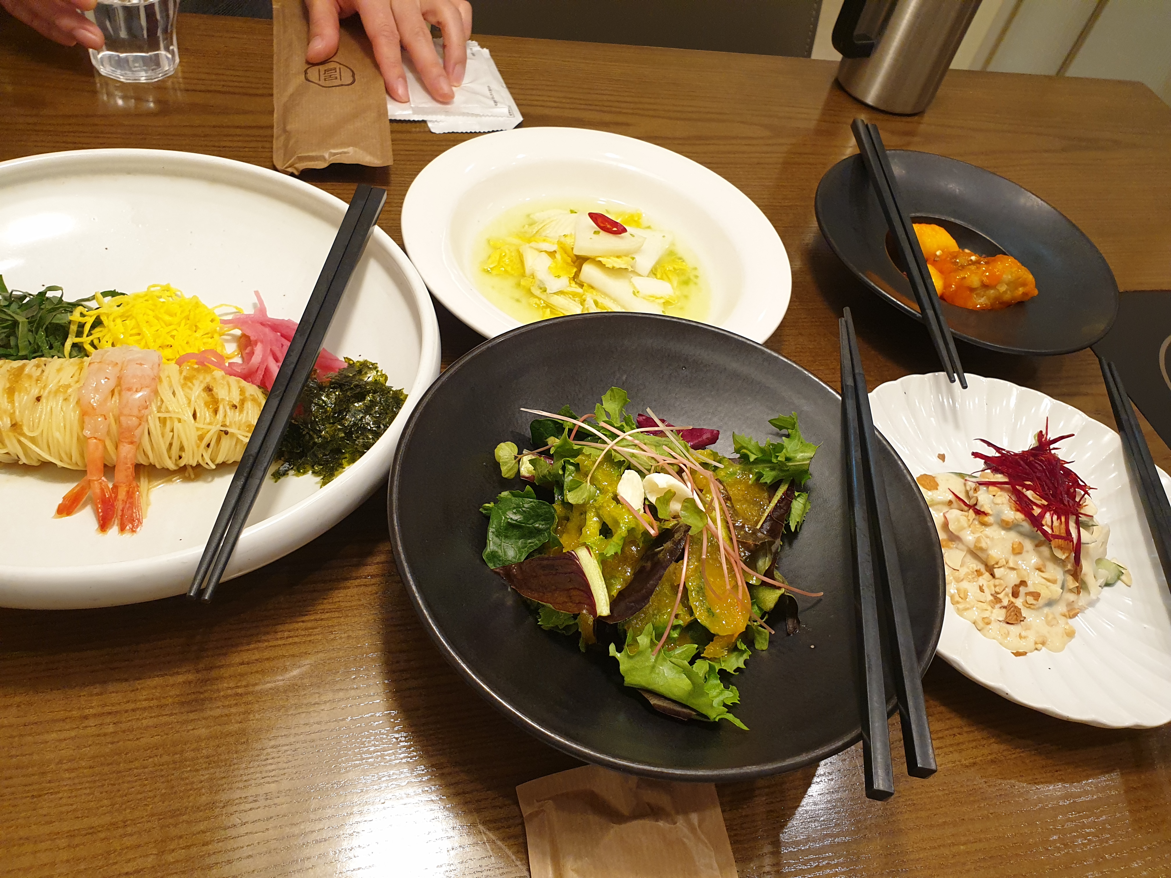 기본 상차림 메뉴