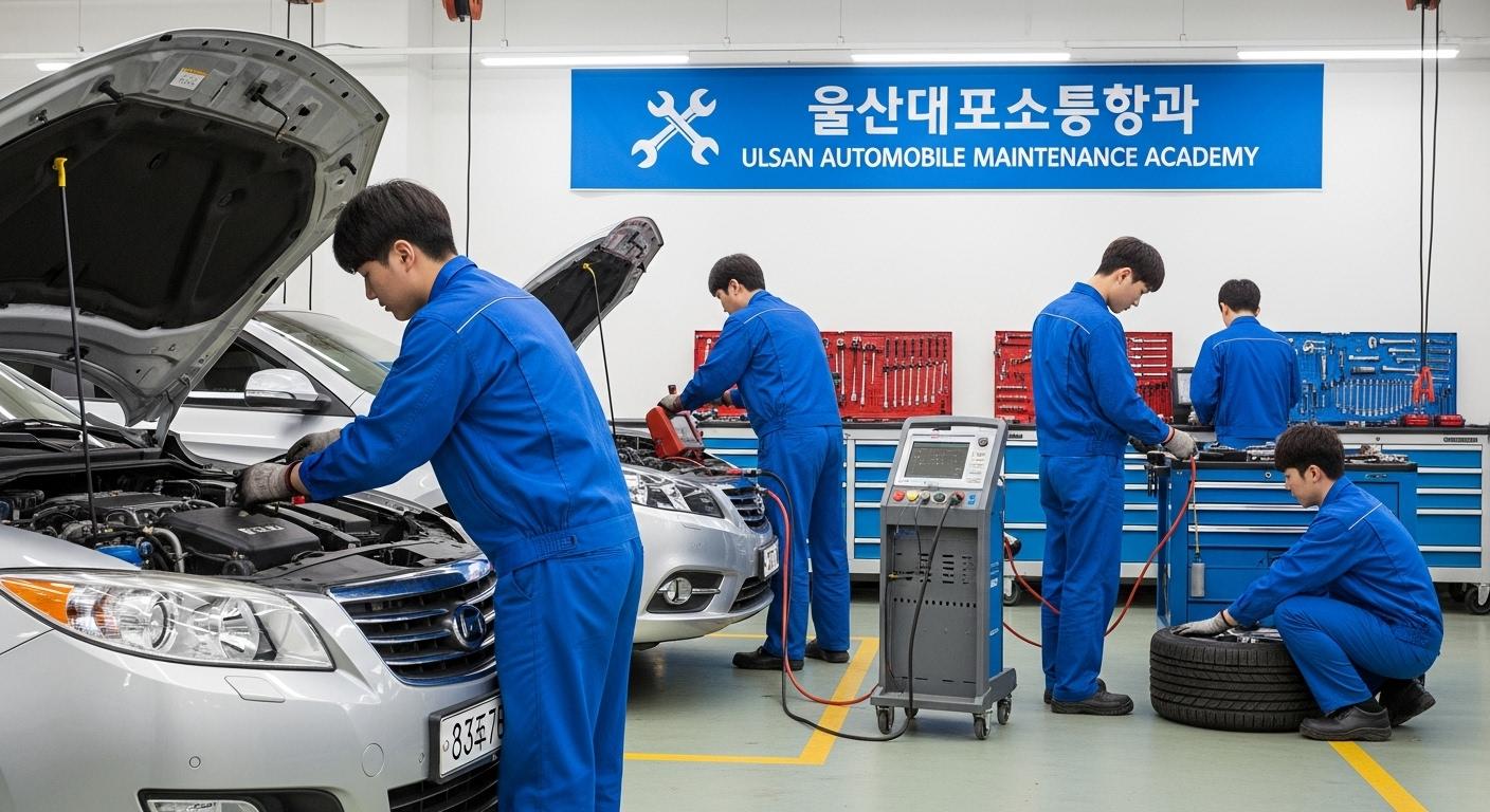 울산 자동차 정비학원