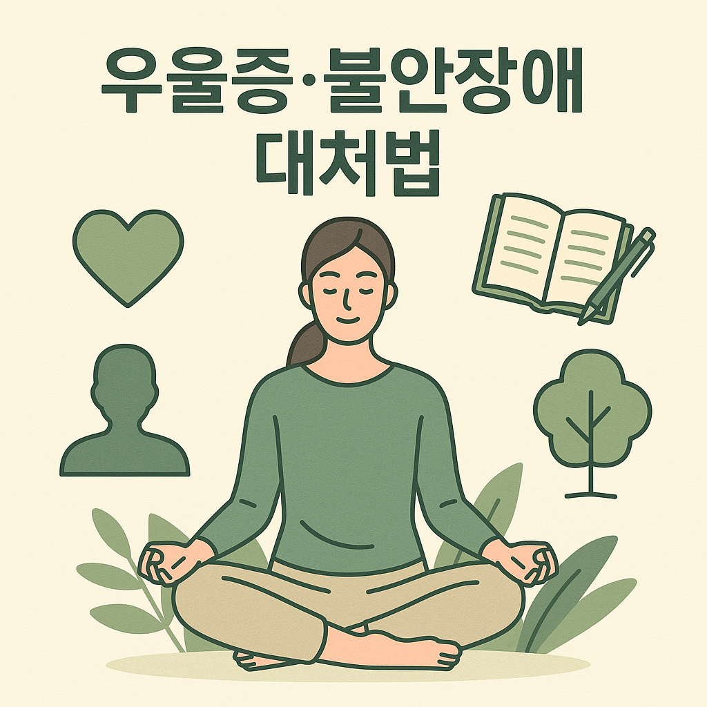 중년 우울증·불안장애 대처법