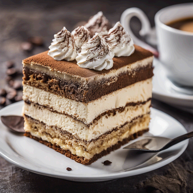 티라미수 - 입안에서 녹아내리는 달콤쌉쌀함