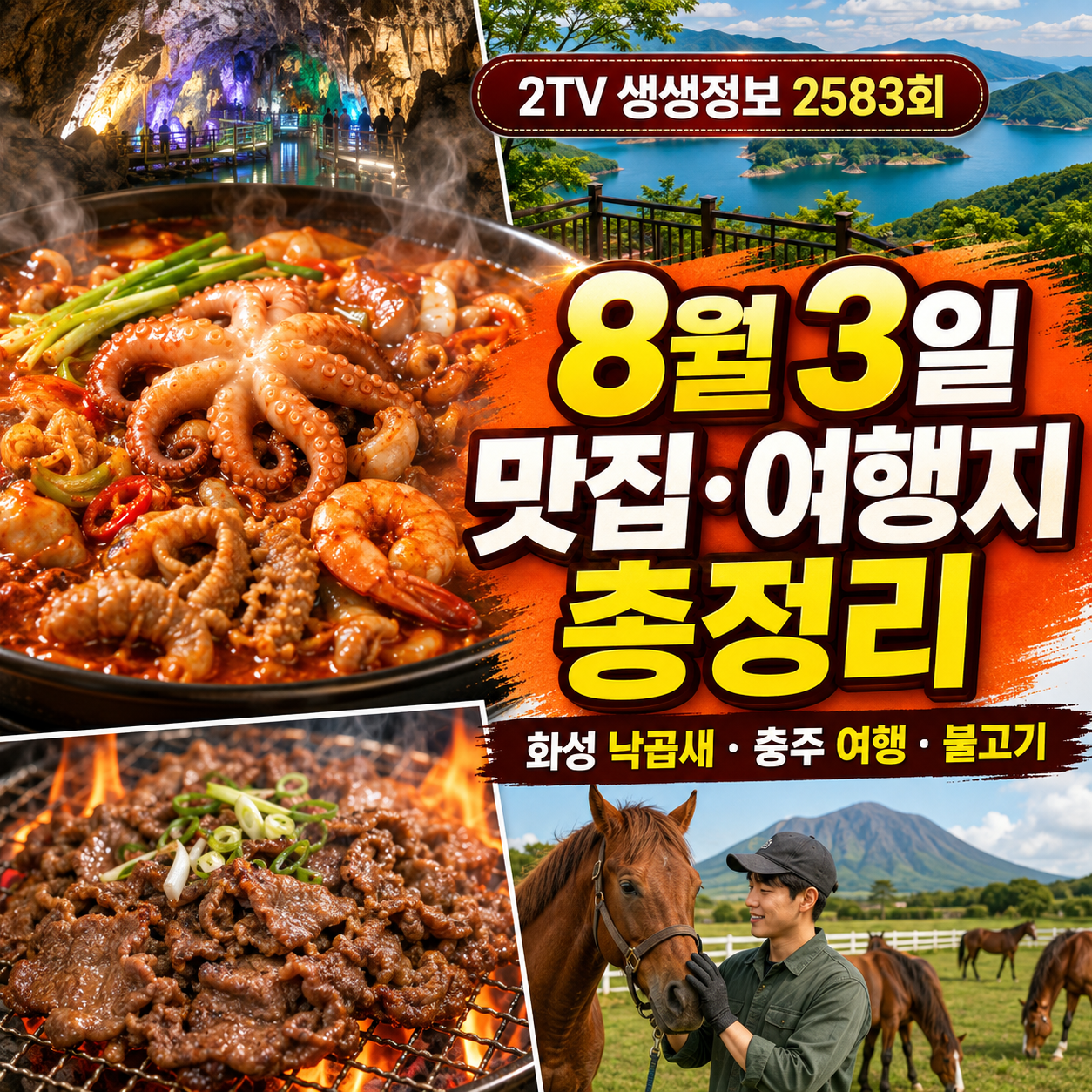 2TV 생생정보 2583회 8월 3일