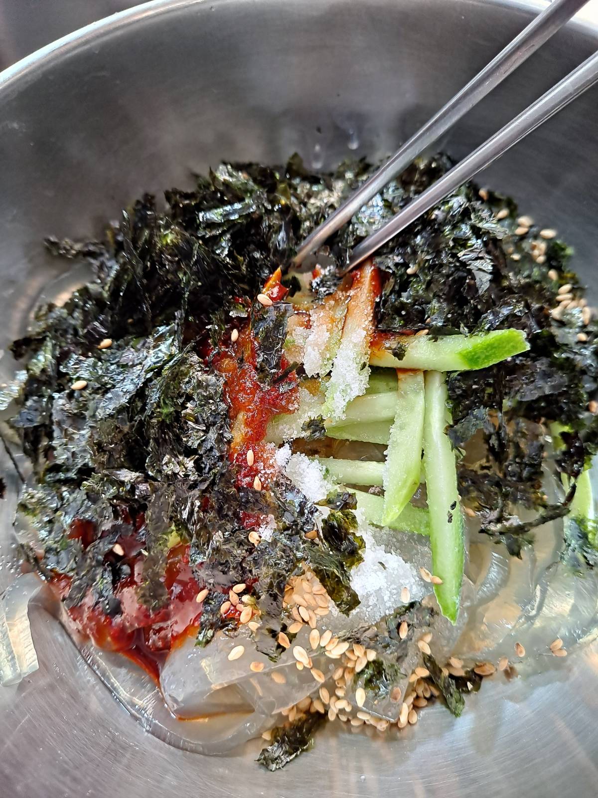 우무비빔 비주얼