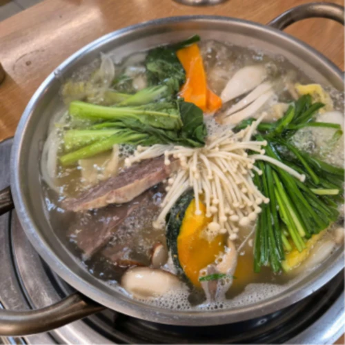 장사의 신 왕만두전골