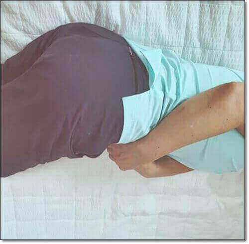 차요테 효능 소화기 건강, 배아픈 여성 사진