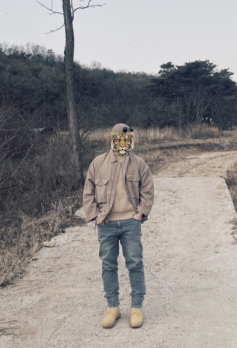 데일리룩(오뭘입)_무신사스탠다드 비니, 레이벤 선글라스, 라퍼지스토어야상, 바스틱 니트, 제멋 청바지, 팀버랜드 미디엄옐로우워커, 꿀조합스타일링 OOTD