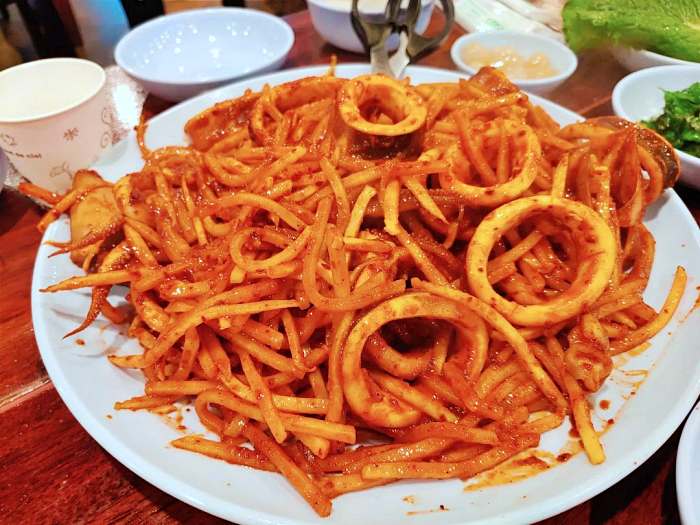 놀토 놀라운 토요일 숙대입구 후암 재래시장 오징어 보쌈 맛집