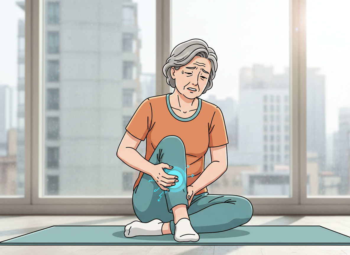 무릎 오금 통증 원인 진료과 찾기 어디아파 앱 어플