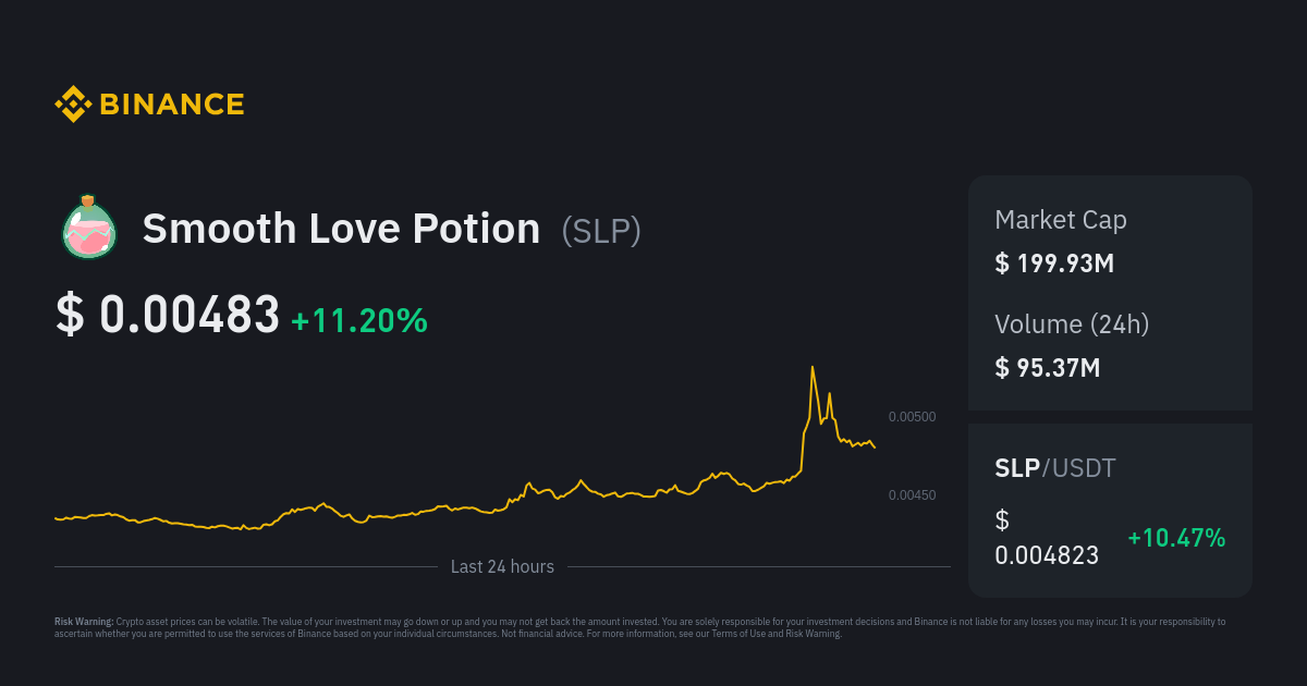 SLP(Smooth Love Potion) 코인