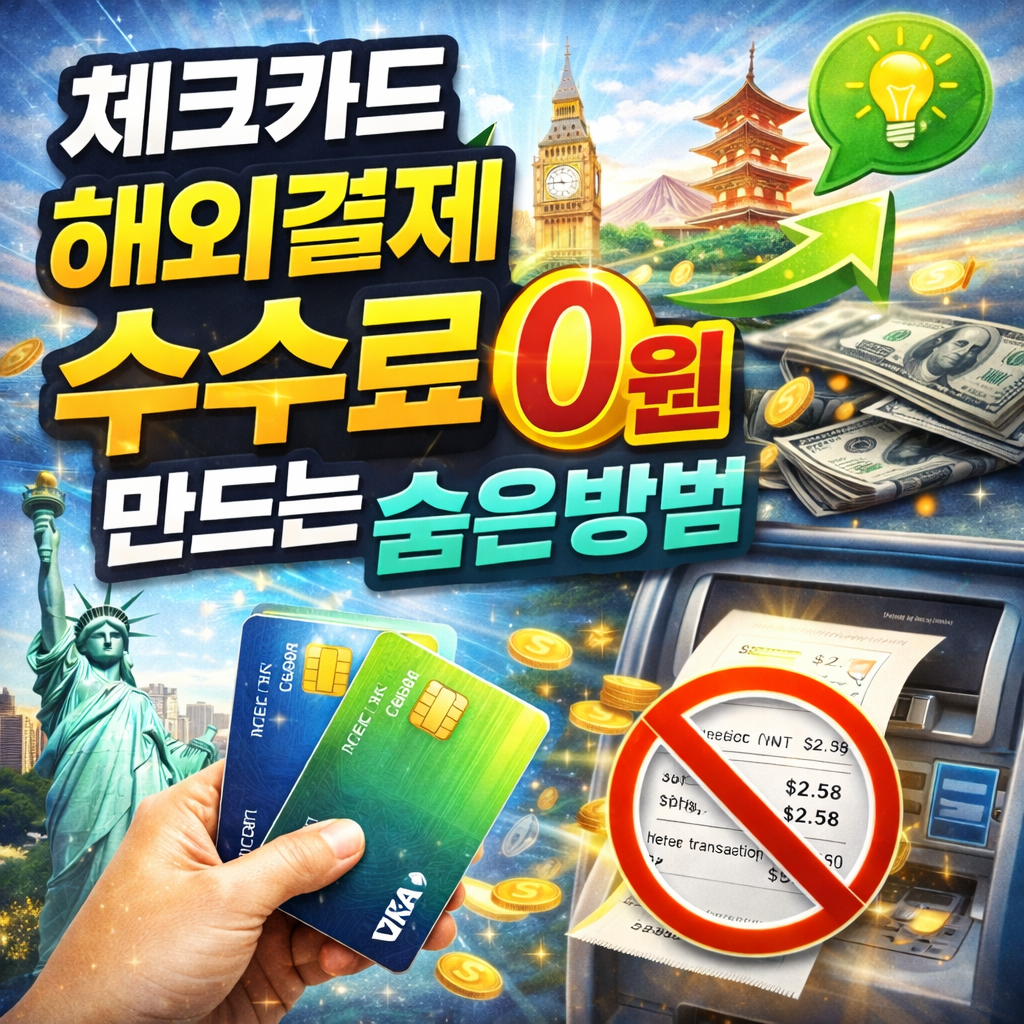 할인되는 해외 결제 카드 확인하러 가기