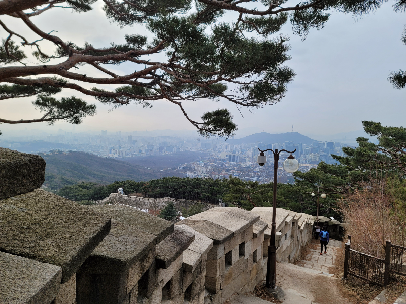 숙정문 가는 길