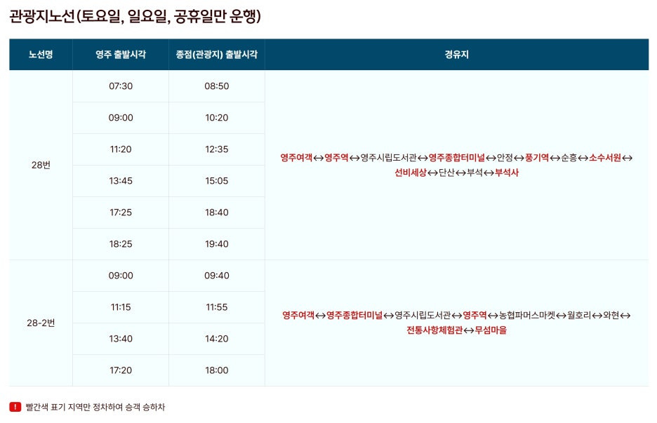 영주 공공형버스 2