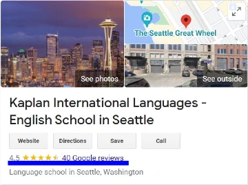 시애틀 카플란 구글 평점 및 리뷰