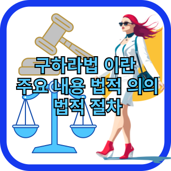 구하라법 이란 주요 내용 법적 의의 법적 절차