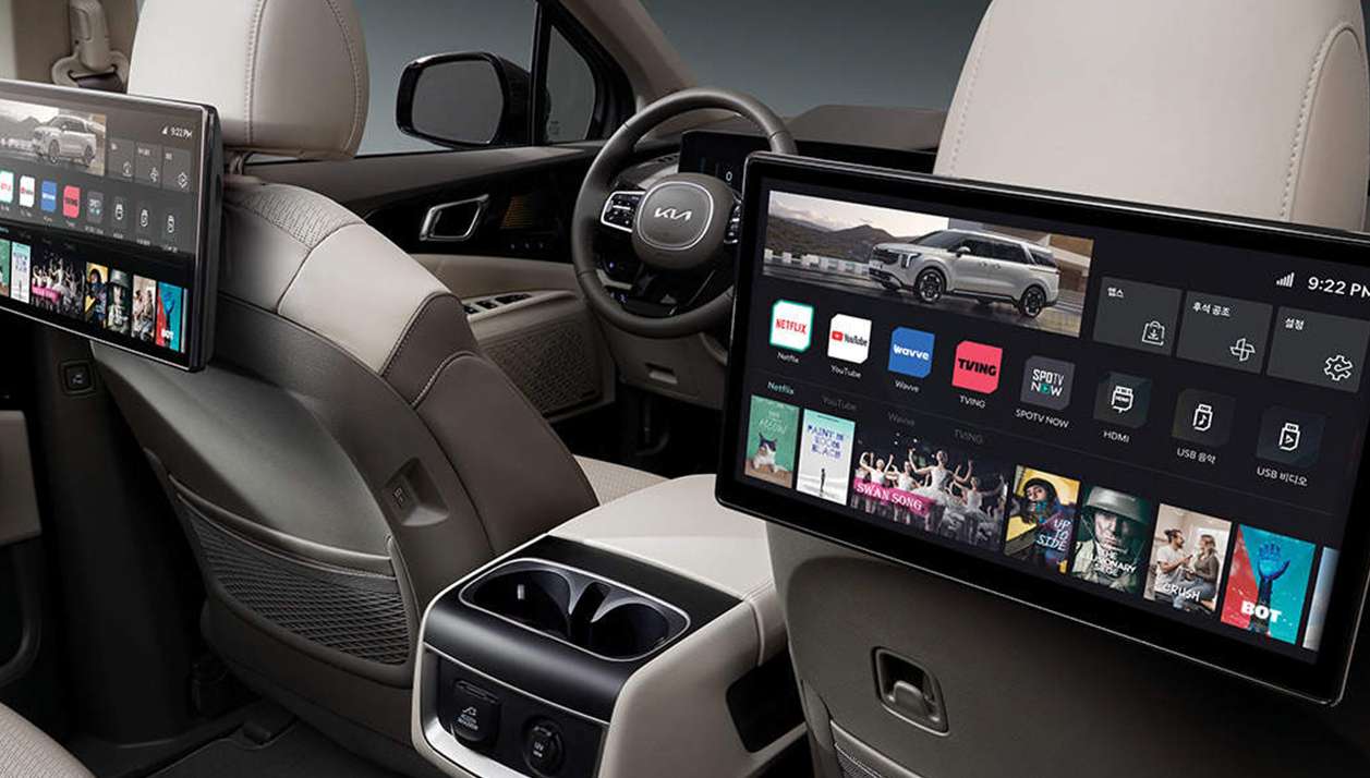 2024 카니발 하이브리드 2열 편의사양