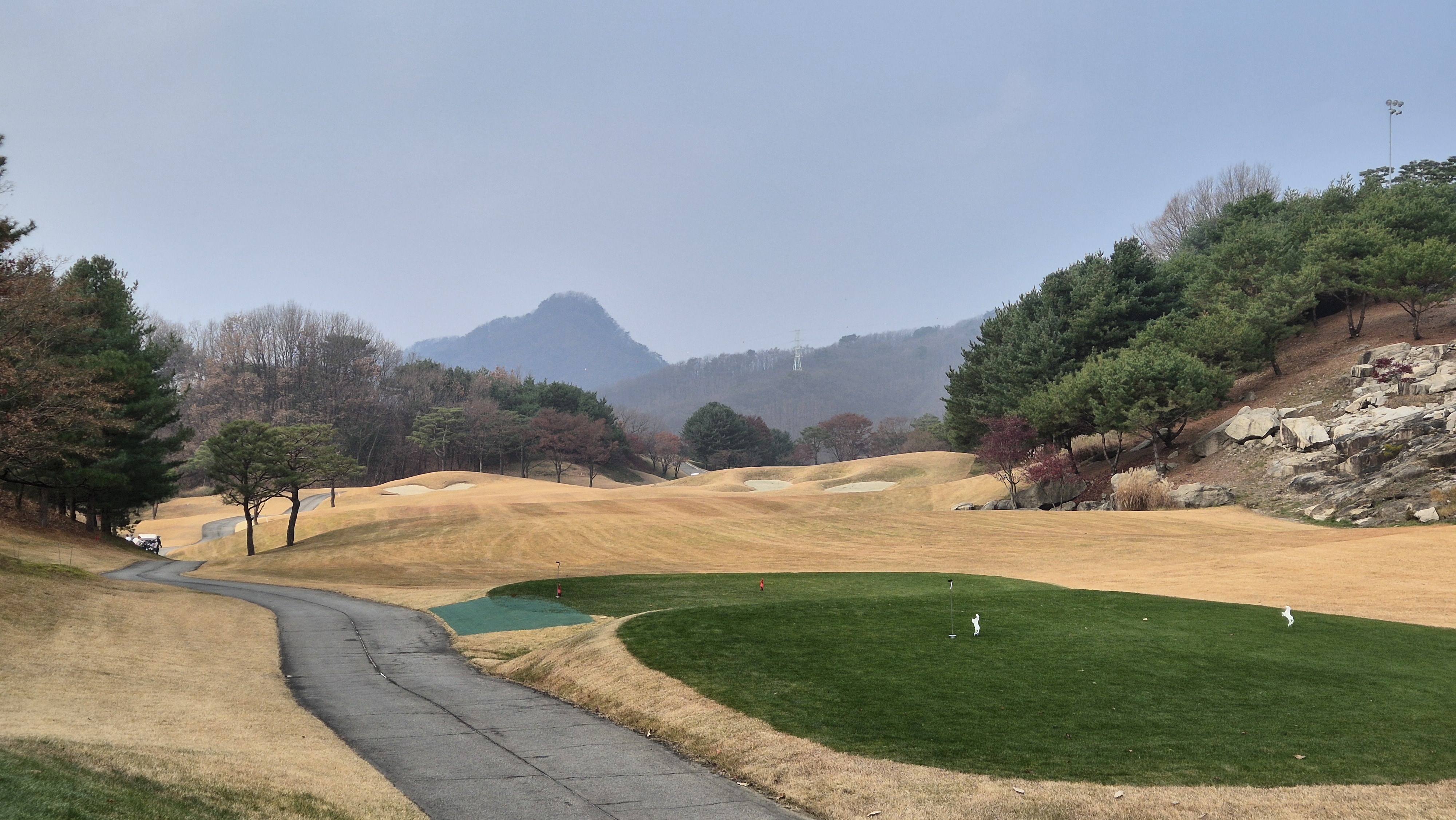 몽베르cc 가을-겨울 코스 사진 및 공략 정보