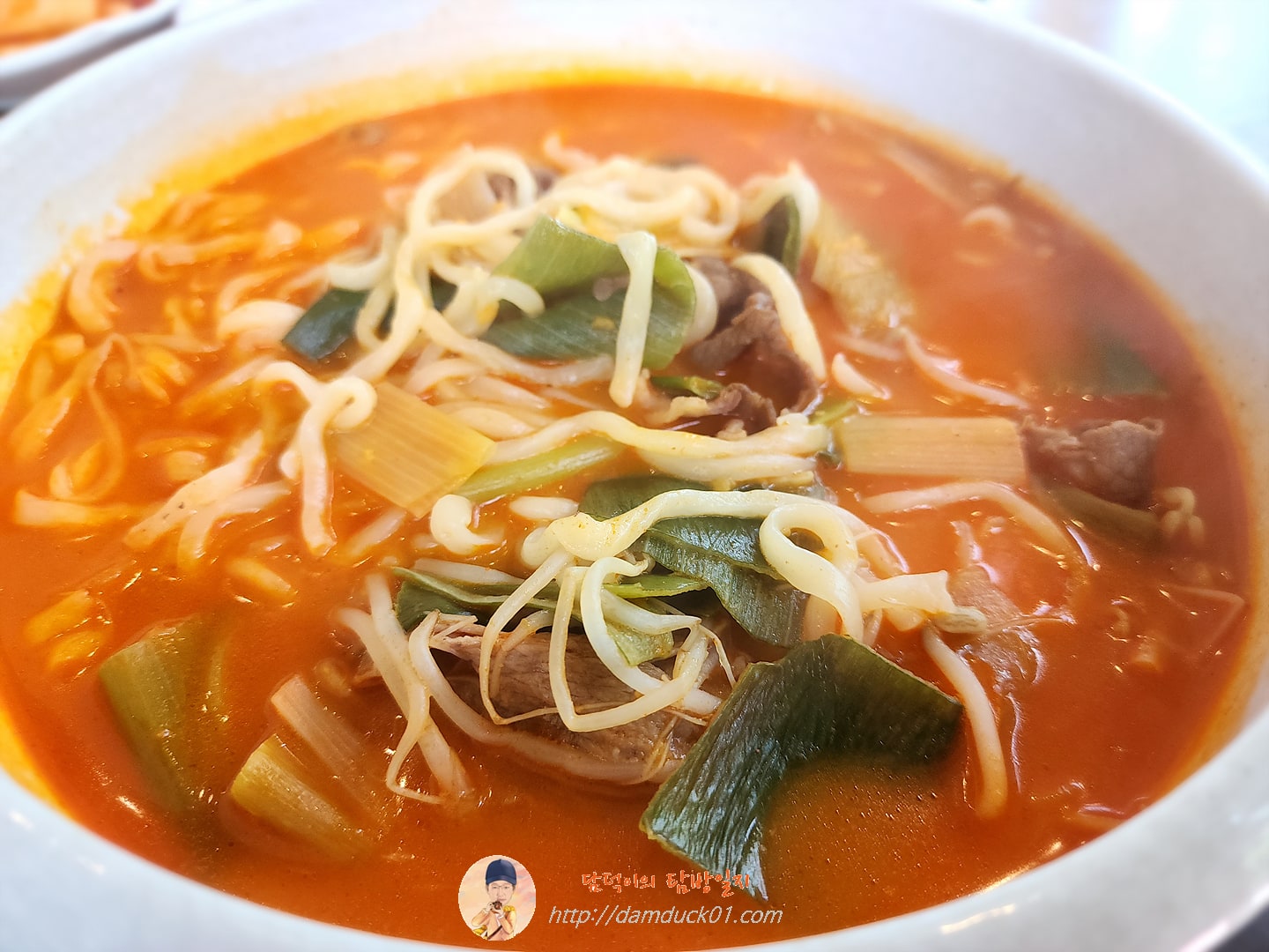 육개장 칼국수
