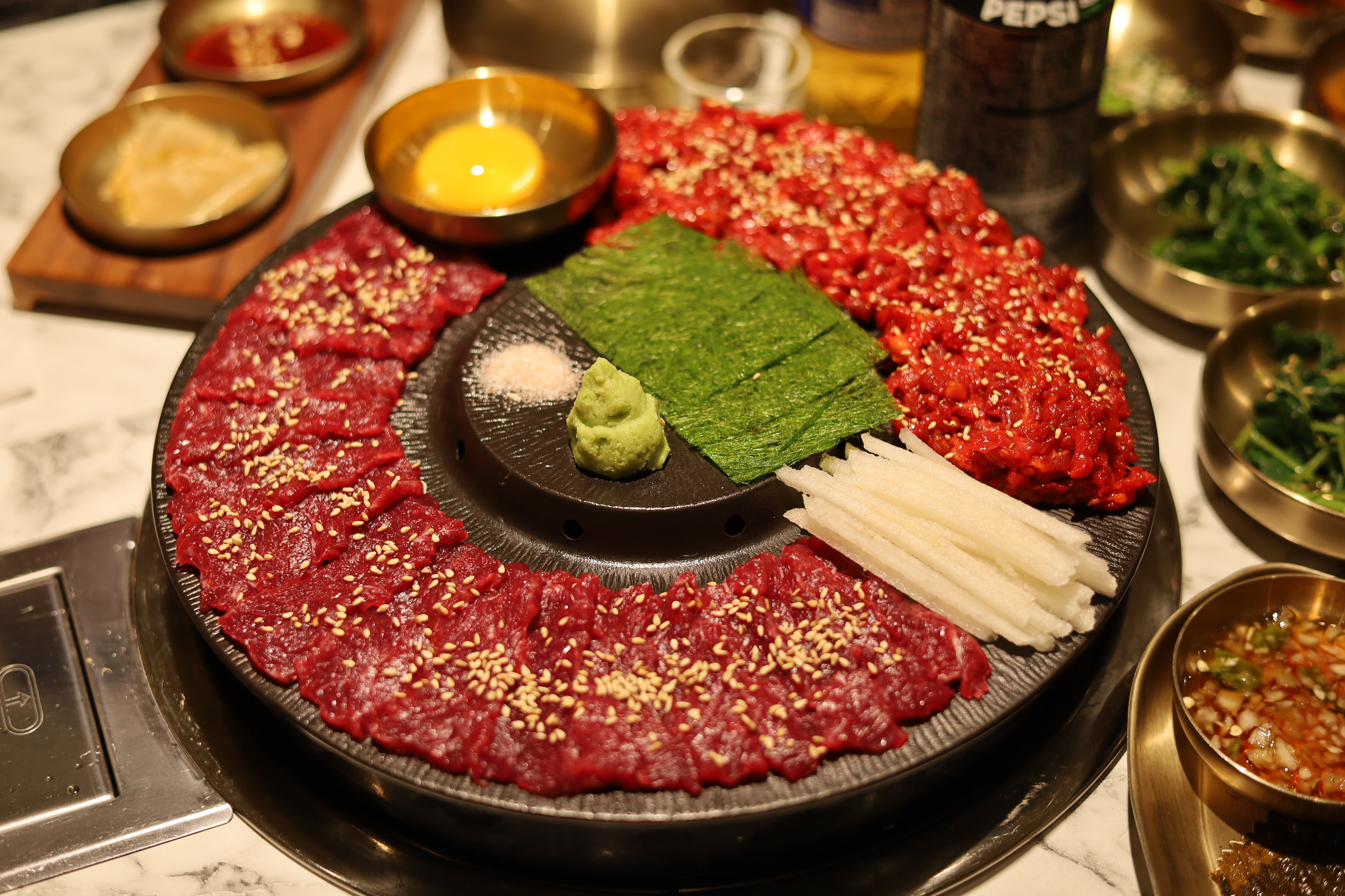 운암회관_잠실점_뭉티기_세트