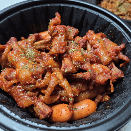 공주닭발 미아수유점 튤립 통뼈 닭발