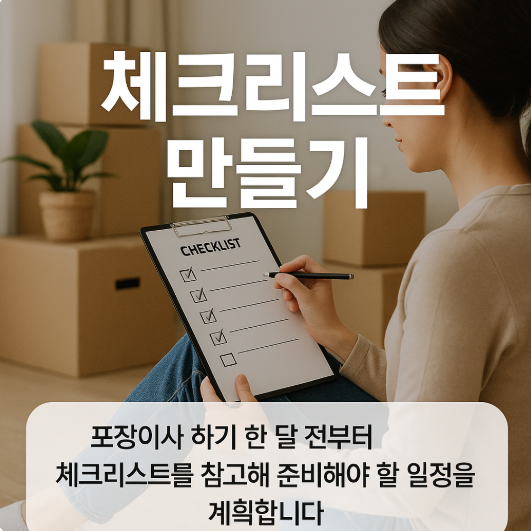 포장이사 잘하는 법 – 이사 준비 체크리스트