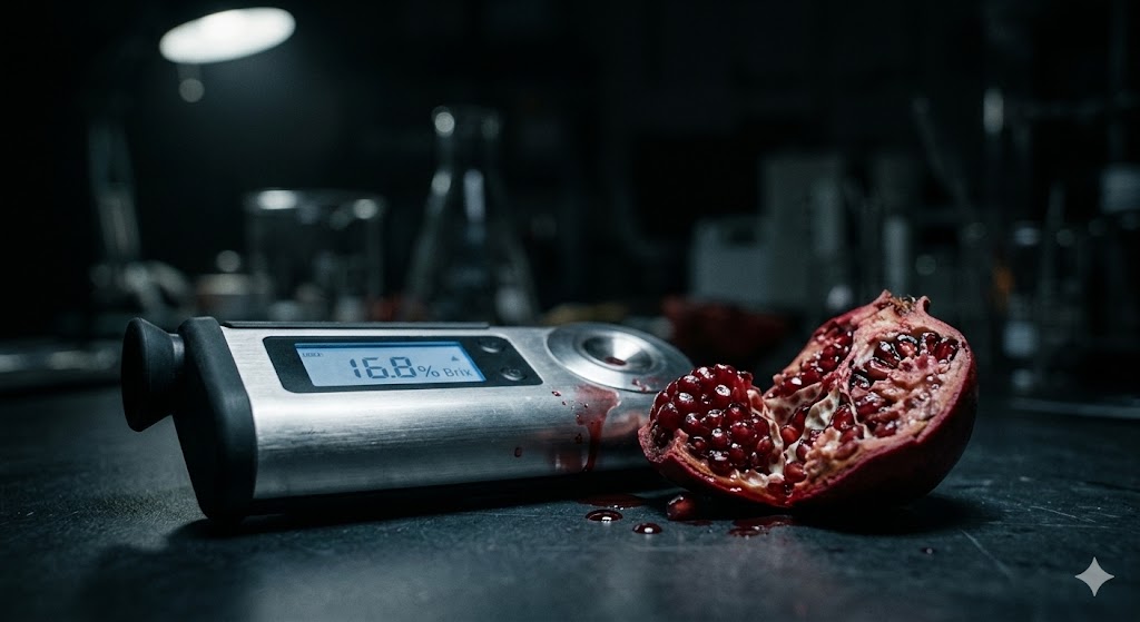 "korean thriller high sugar content symbolism rotten fruit brix machine"