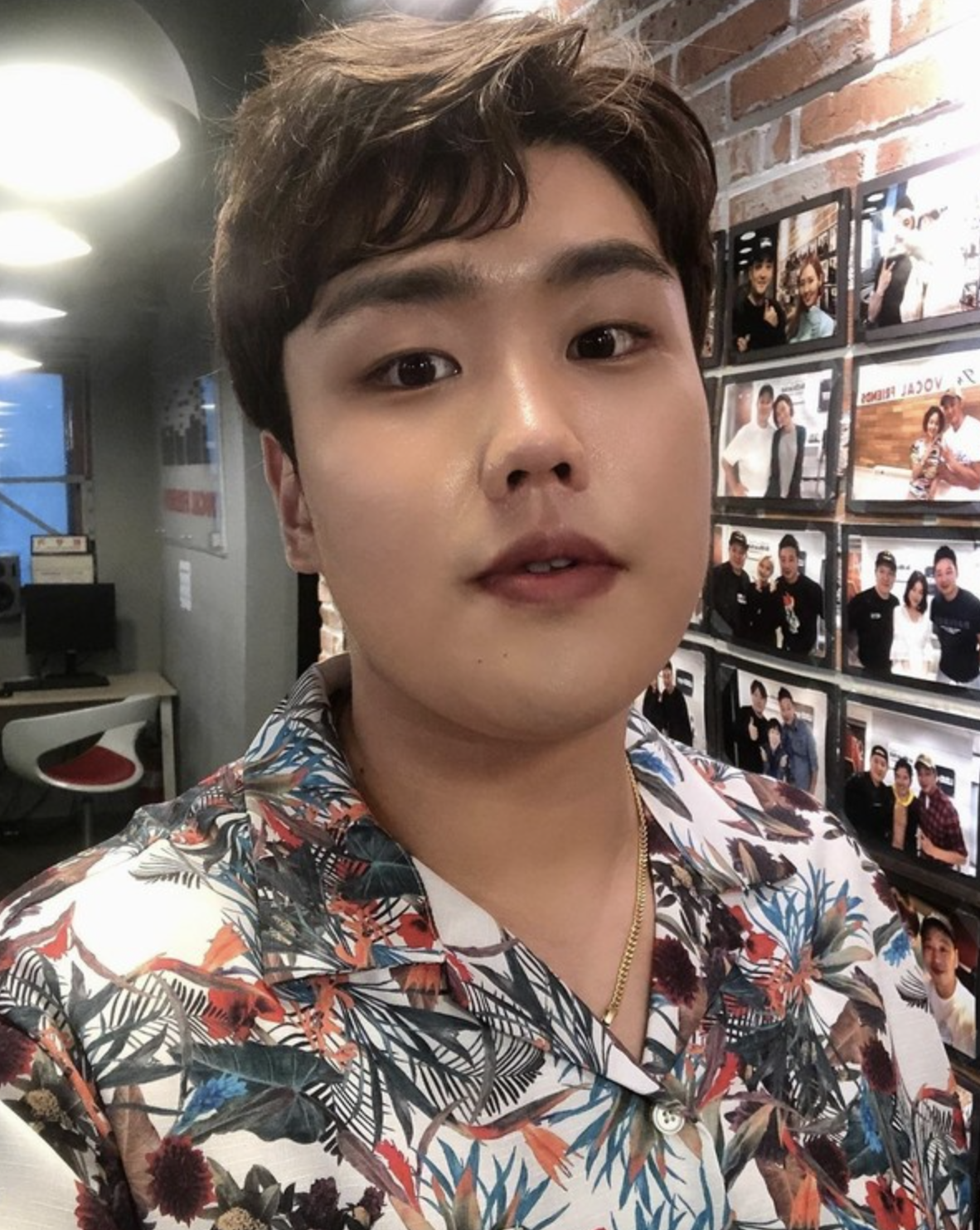 고정우 셀카