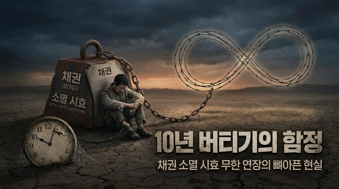 10년 버티기의 함정 채권 소멸 시효 무한 연장의 뼈아픈 현실