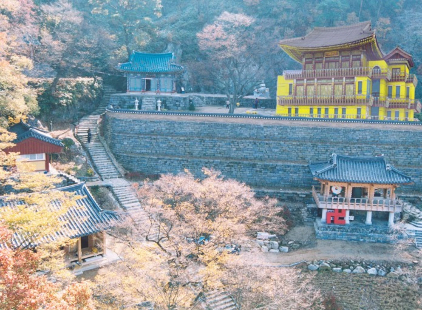 (주)삼정엔지니어링 2010.[종교시설] 천안 성불사 연화당 부지조성 - 동남구 안서동