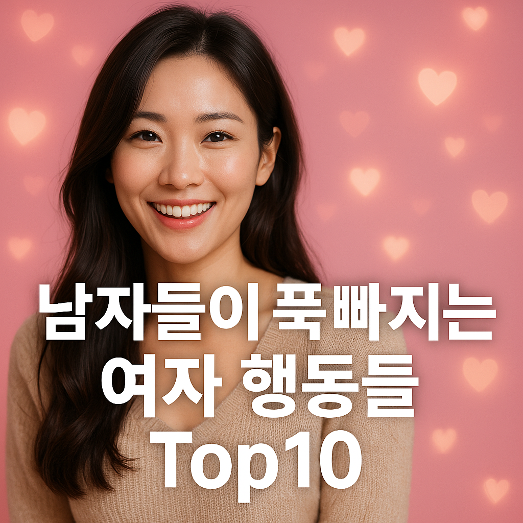 남자를 설레게 했던 여자 행동 10가지