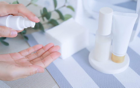 건성 피부 케어.