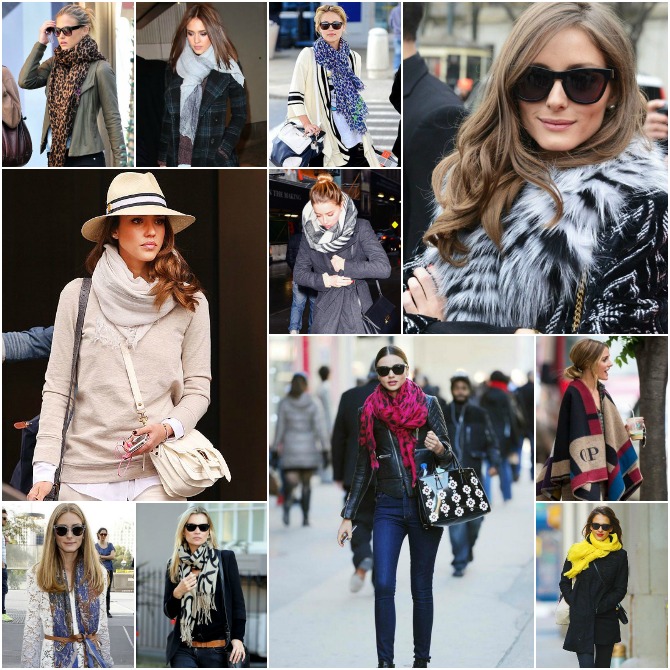 매치할 의상의 색과 맞추어 스카프를 선택해야 한다.