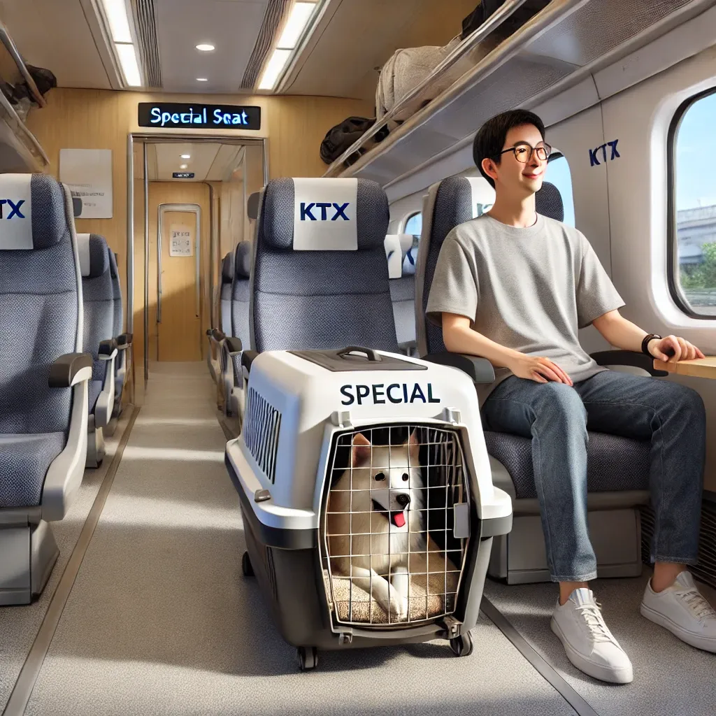 KTX 기차 애견동반&amp;#44; 강아지와 함께 편안하게 여행하는 방법