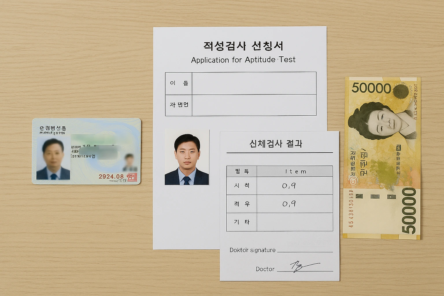 운전면허 갱신 준비물