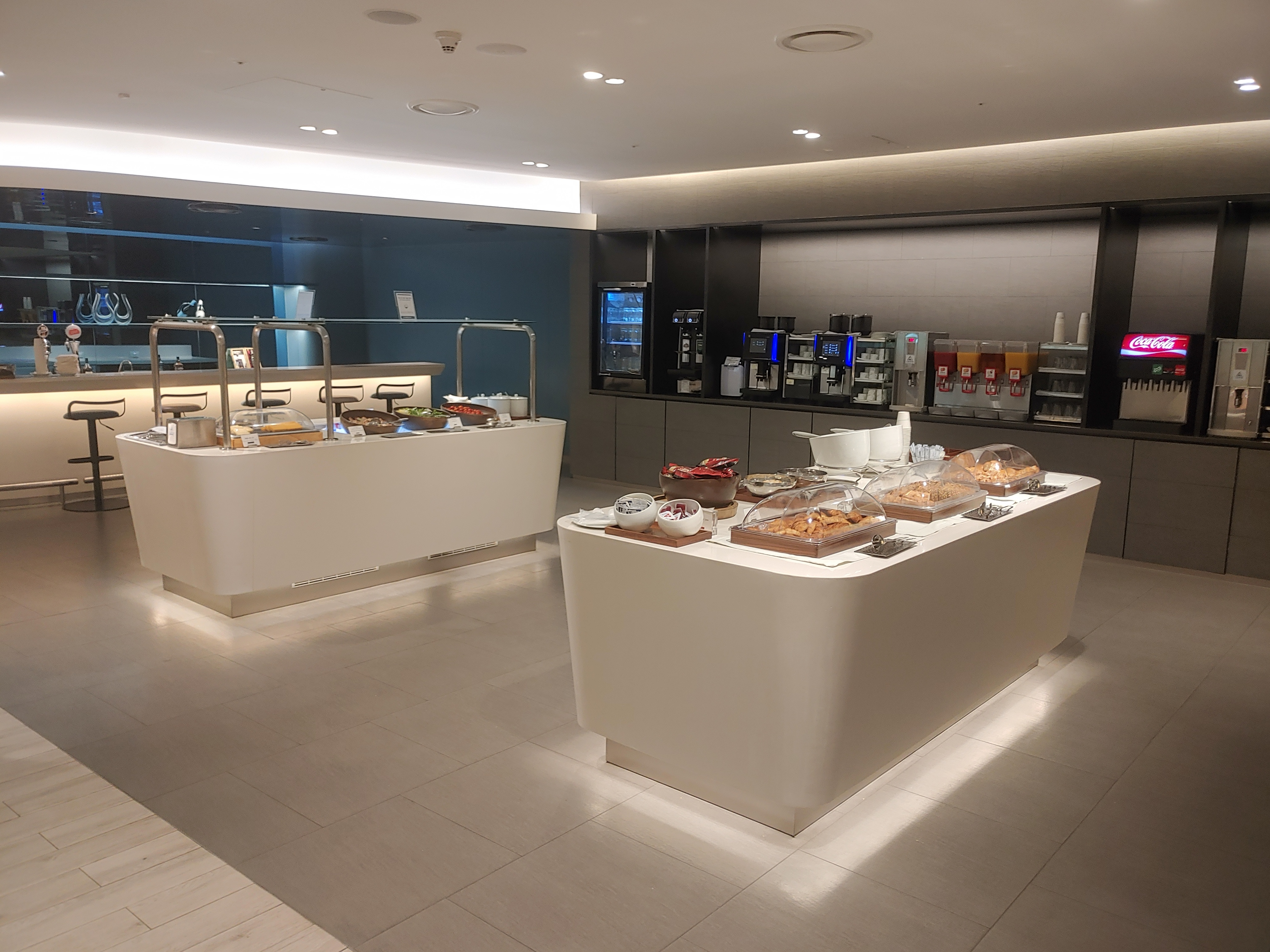 대한항공 비즈니스 라운지 음식들