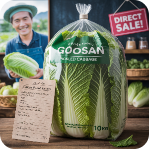 괴산 절임배추 10kg 몇 포기? 양념 레시피&middot;비율 이미지 