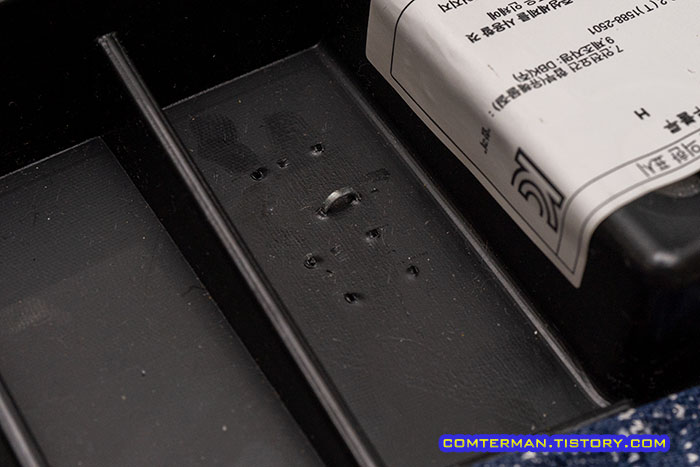 플라스틱 재질 타카 U핀 사용