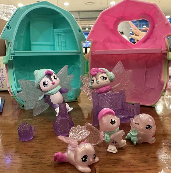 밤나무 해치멀 레인보우 패밀리팩 미니 구성품