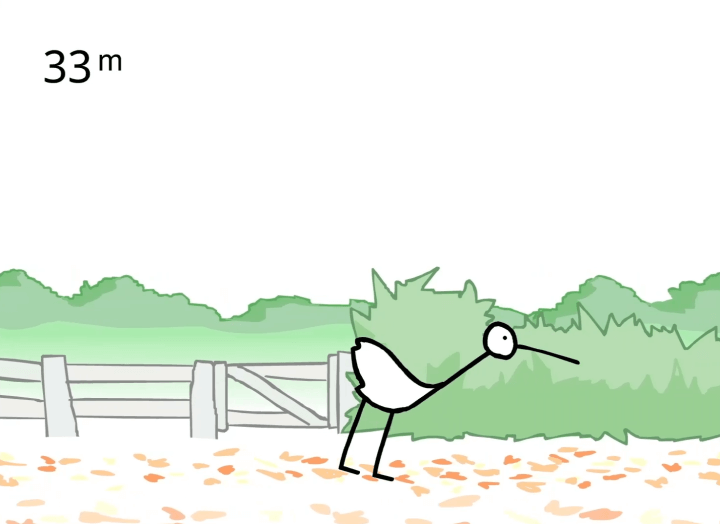 황새-오래걷기-플래시게임-플레이-황새가-중심을-제대로-잡지-못하고-앞으로-넘어-가는-화면