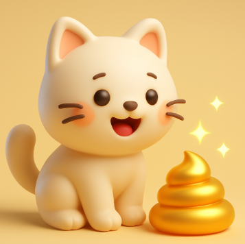 고양이 똥 꿈해몽 복권 행운