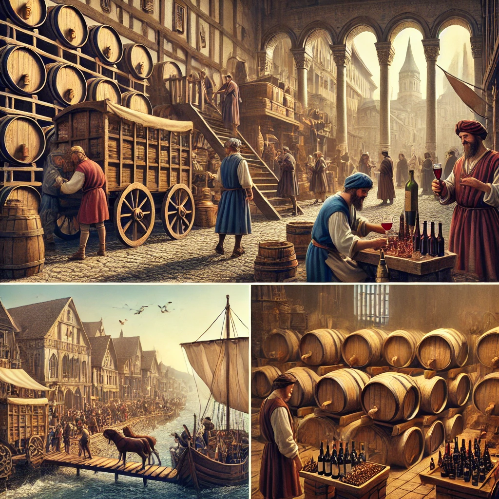 중세 유럽의 와인 무역 – 와인이 바꾼 경제와 문화