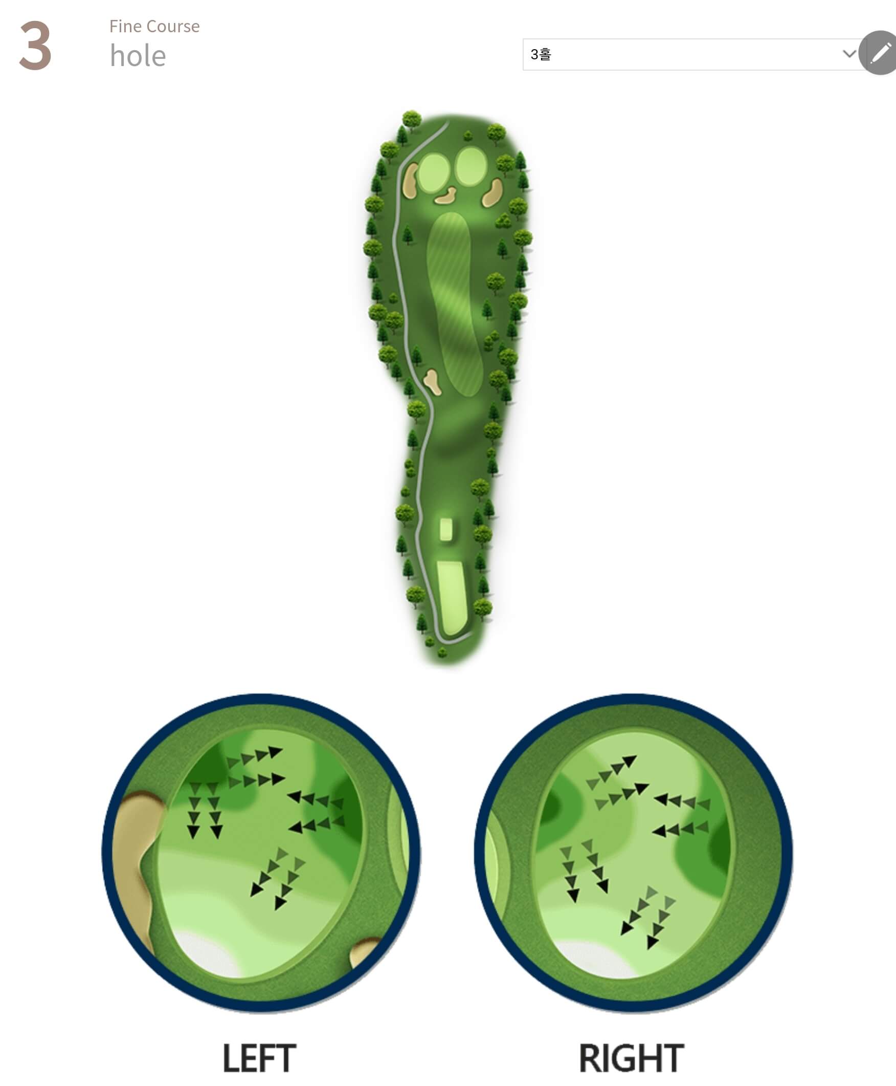임페리얼레이크 컨트리클럽 파인코스 3