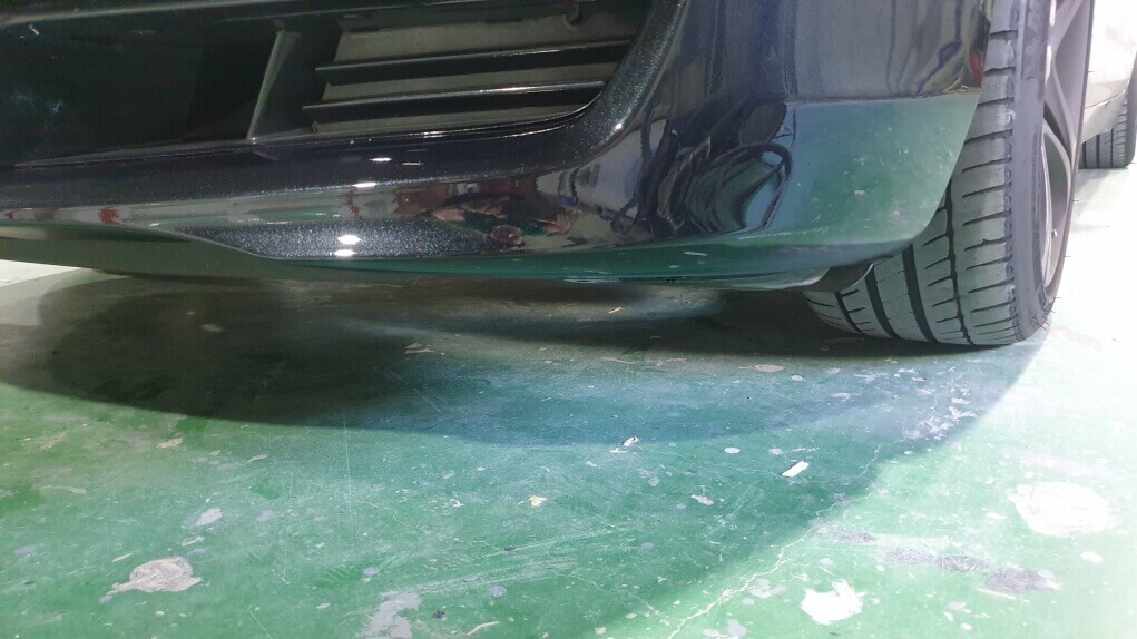 자동차 범퍼복원 - 조수석 쪽 앞 범퍼