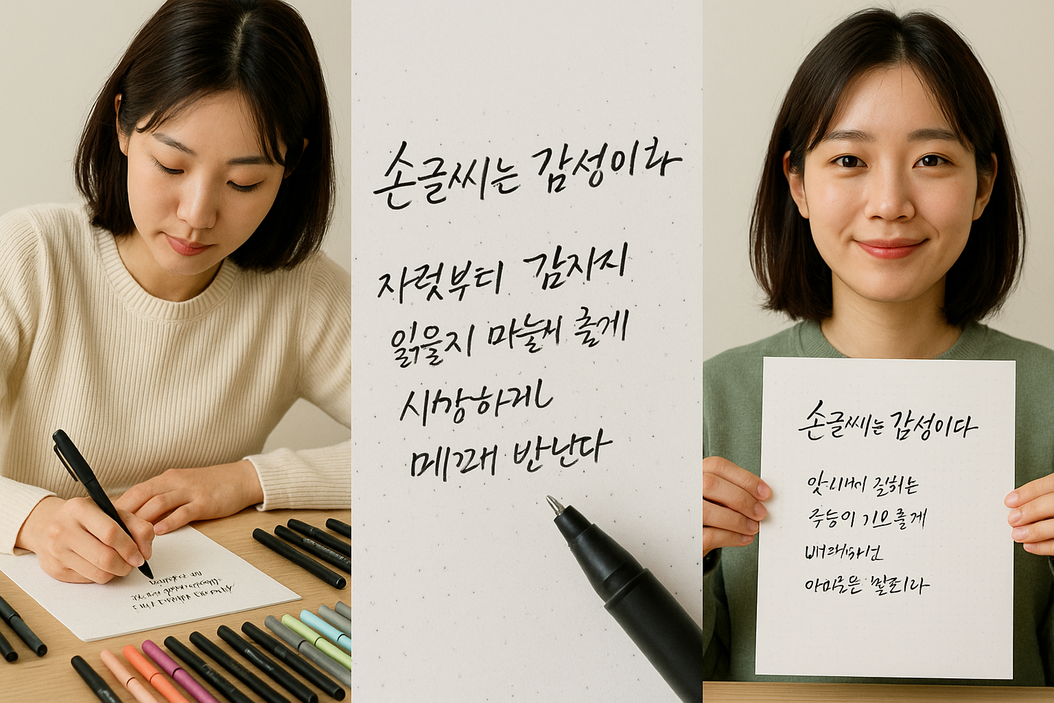 손글씨는 감성이다