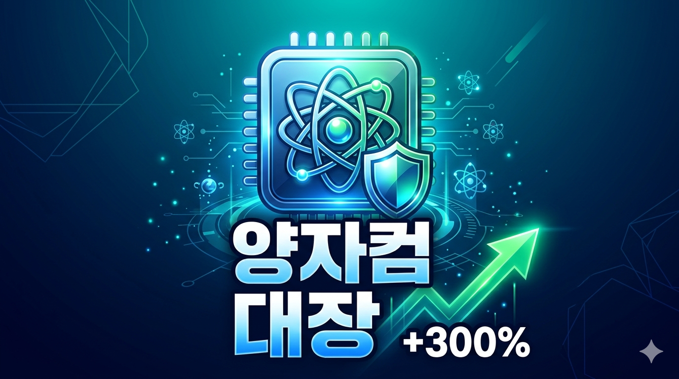 미국 정부의 20억 달러 규모 양자컴퓨터 투자 발표와 국내 양자컴퓨팅 관련 대장주 7종목의 주가 전망 및 기술적 분석 이미지