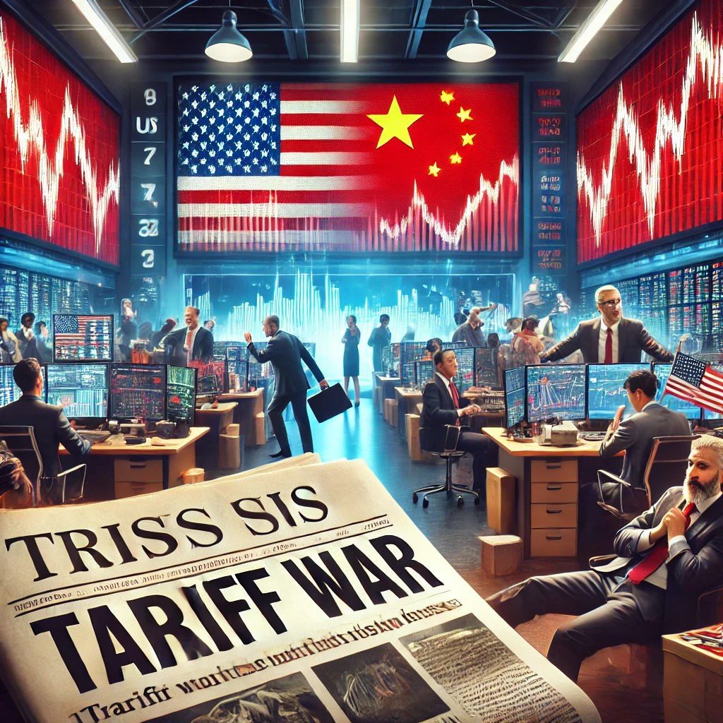 관세 전쟁 - AI 생성