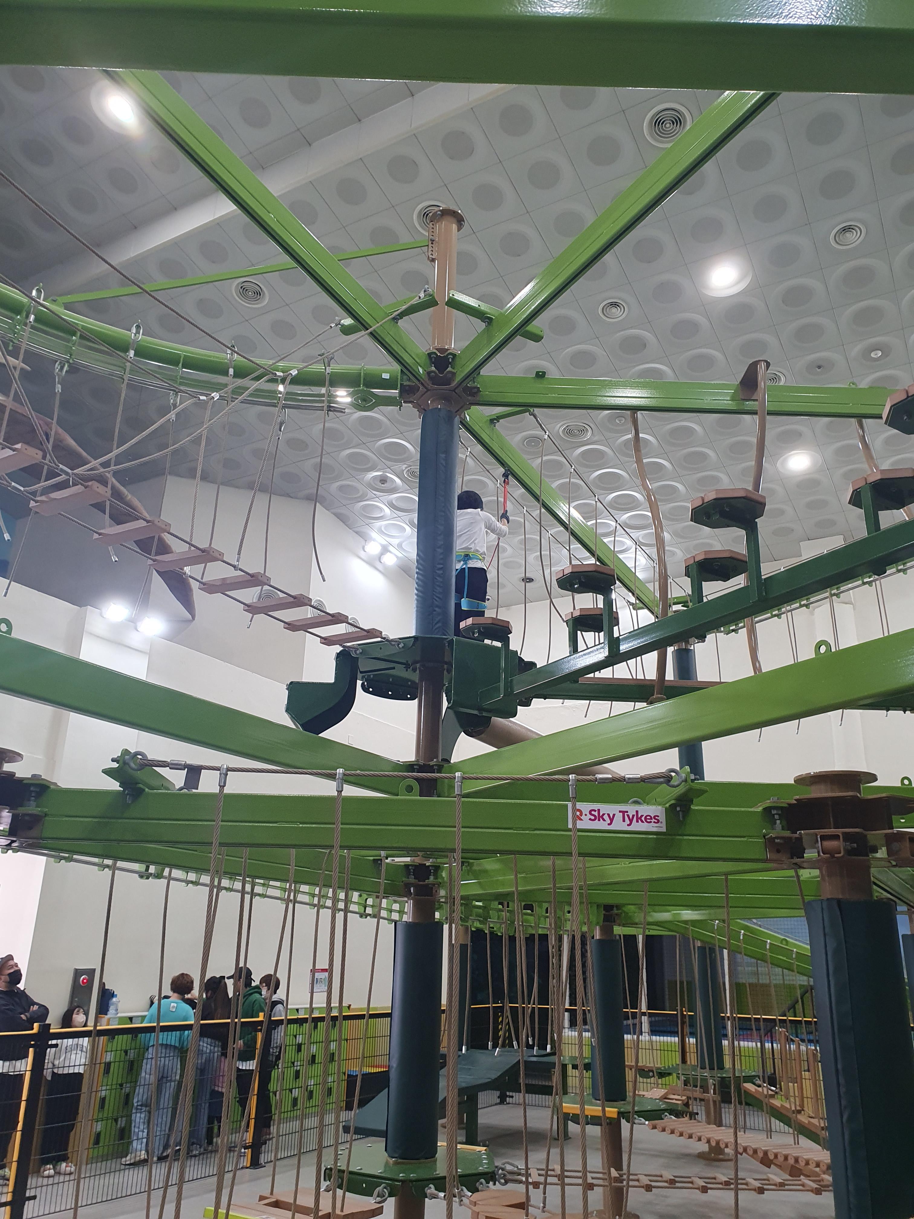 익산 다이노 키즈월드 실내 공중모험놀이3